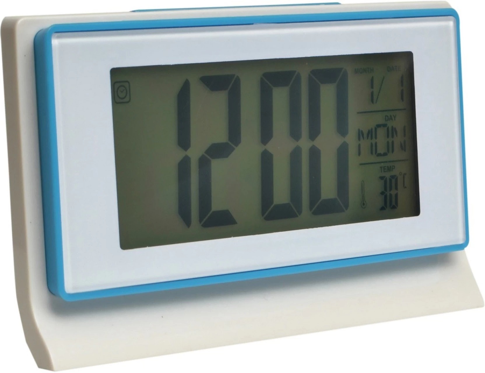 Ceas digital cu alarma DS-3601, control vocal, temperatura si calendar